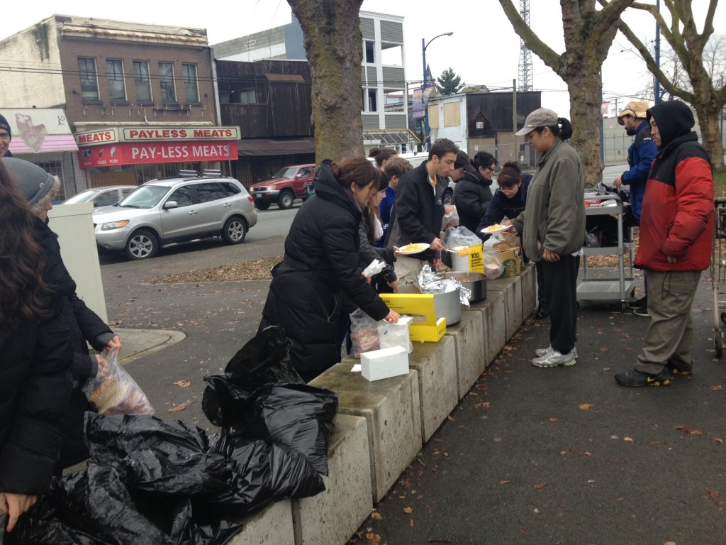 Feed the Homeless Vancouver NCSY